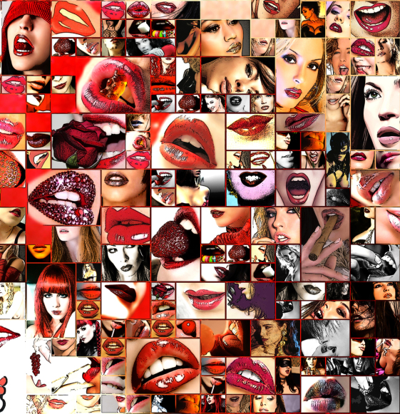 schöne Zähne, perfekte Zähne, erotische Lippen, rote Lippen, Lippen, perfekte Zähne, schöne Lippen, Kunst, Galerie, zeitgemäße-Kunst, Wandbilder