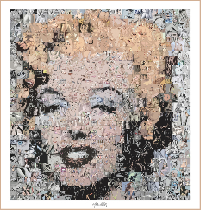 Marilyn Monroe - Warhole - Kunstbild, Moderne, zeitgenössische erotische Kunst, Erotische Kunst, nackt, Frau, Sexy, Kunst und Erotik, Erotik in der Kunst, erotische Darstellung, moderne Kunst, zeitgenössische Kunst, Pop art, amerikanische Pop Art, Pin-up,