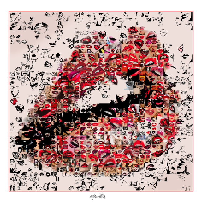 modern, Pop Art, Kunst, Zahnarztpraxis, zeitgemäß, Zahnkunst, Zahnpraxis, Dental, Zähne, Lippen