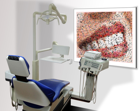 Dental Art, Bilder, Wartezimmer, Zahnkunst, Zahnpraxis, Rezeption, Foyer, Kunst, Wandbilder