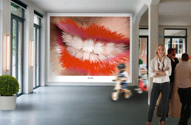 Dental, Kunst, Zahnärzte, Wandbilder, Rezeption, Design, Gestaltung, Kunst, Wartezimmer