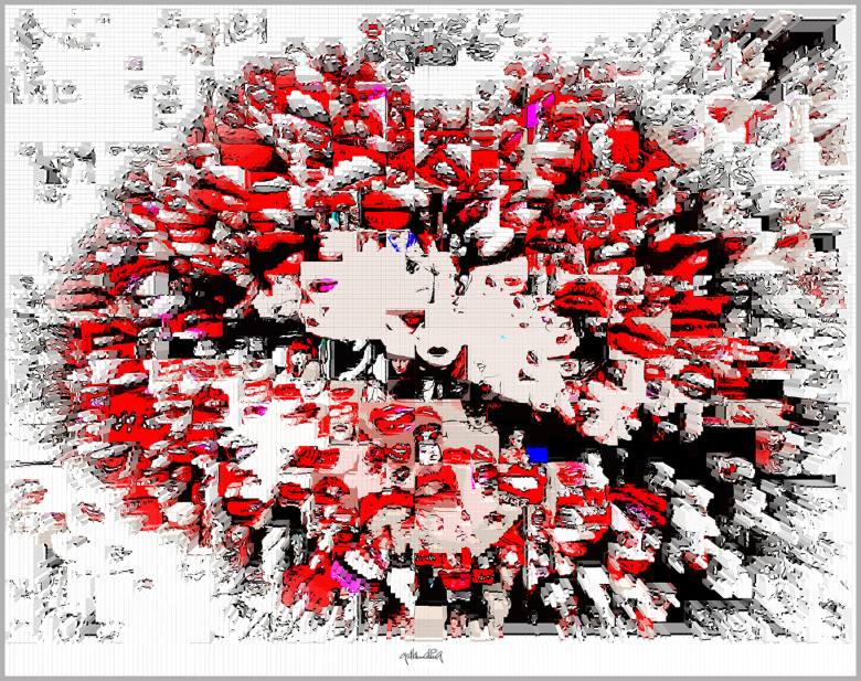 Wandbilder für Zahnärzte und Zahnpraxen, Kunst Zahn, Kunst und Zähne, Lippen und Kunst, Lippen-Kunst, Bilder für Zahnarztpraxen,