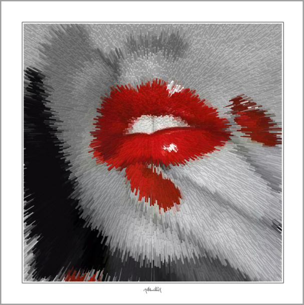 Kunst, Wartezimmer, Rezeption, Wandbilder, rote Lippen, Kunstgrafik, moderne Gestaltung