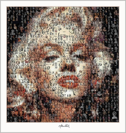 Marilyn, Marilyn Monroe, Marilyn Portrait, Wandbild, Warhole