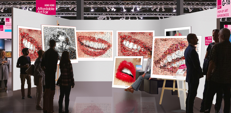 Farbe in der Praxis, aufmerksamkeitsstarke Wandbilder