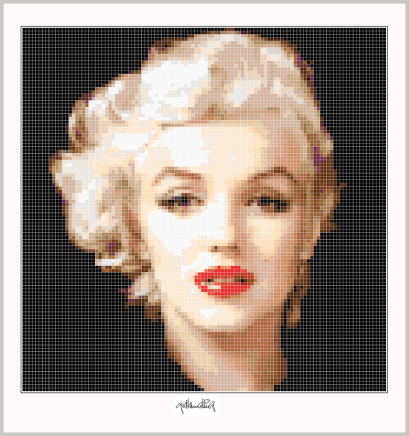 Marilyn, Marilyn Monroe, Marilyn Portrait, Fotografie, moderne Pop Art, Pin Up , Wandbild