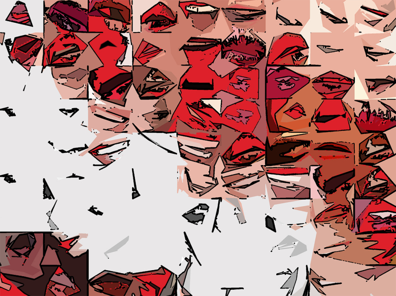 schöne Zähne, Wandbilder beim Zahnarzt, Lippen und Kunst, Lippen-Kunst, Bilder für Zahnarztpraxen, Kunst Zahnpraxis, Bilder Wartezimmer, Galerie, Kunstgalerie, Vernissage, Kunstausstellung, Lippen und Kunst