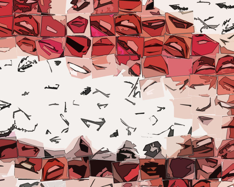 Lippen und Kunst, Bilder für Zahnarztpraxen