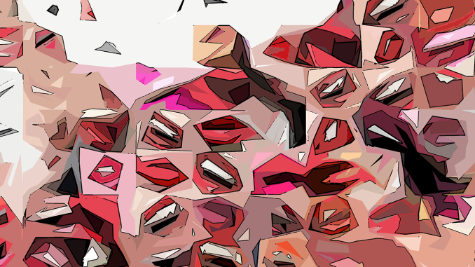 moderne-Pop Art, Zahnkunst, Zahnpraxis