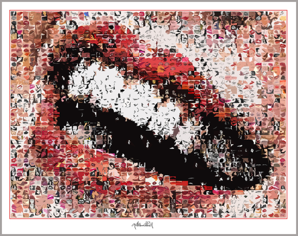 Dental Art, Wandbilder, Zahnpraxen, Kunst, Zähne, Lippen, Rezeption, Wartezimmer, Behandlung