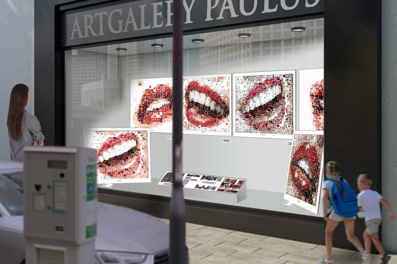 Kunstausstellung, Zahnarzt, Wartezimmer, zeitgemäß, Einrichtung, Praxis, Dekor, Pop Art