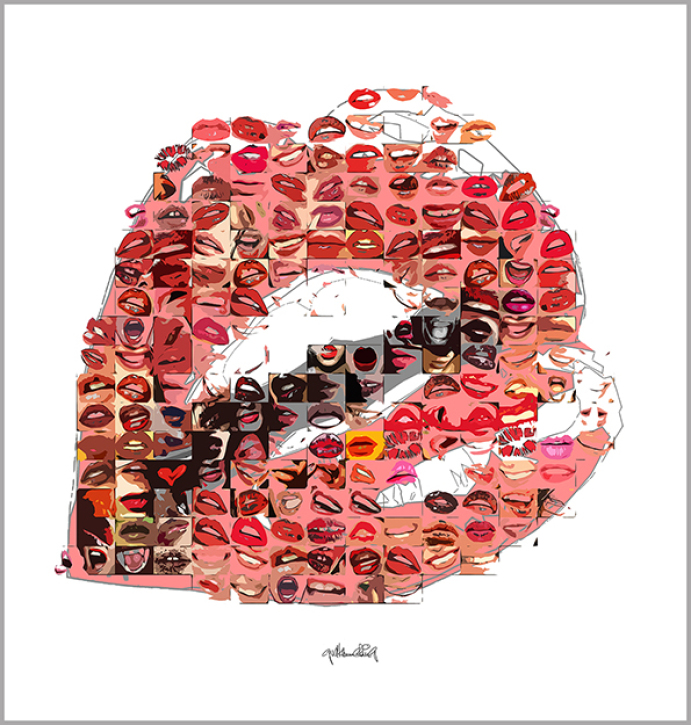 Wandbilder für die Zahnarztpraxis - perfekter Mund