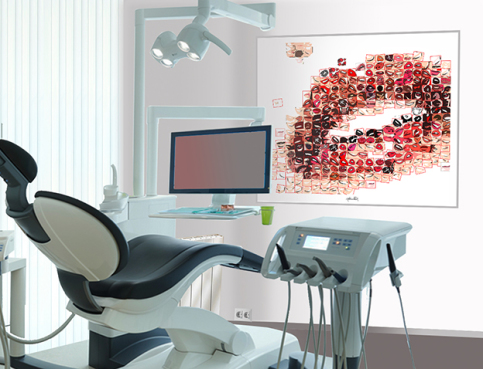 Wandbilder für die Zahnarztpraxis