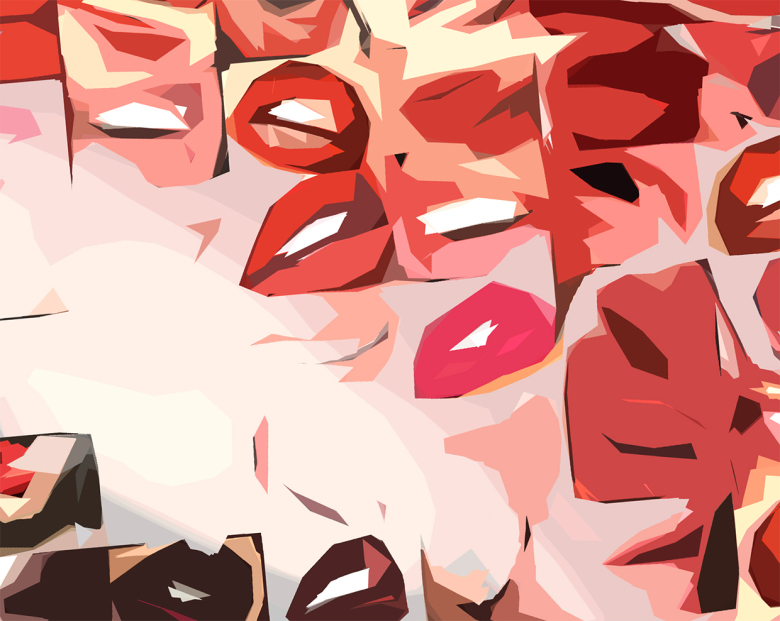 rote Lippen - tolle Zähne – Dentale Kunst