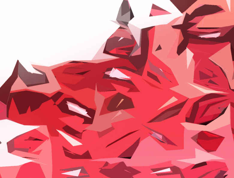 rote Lippen - tolle Zähne - Pop Art