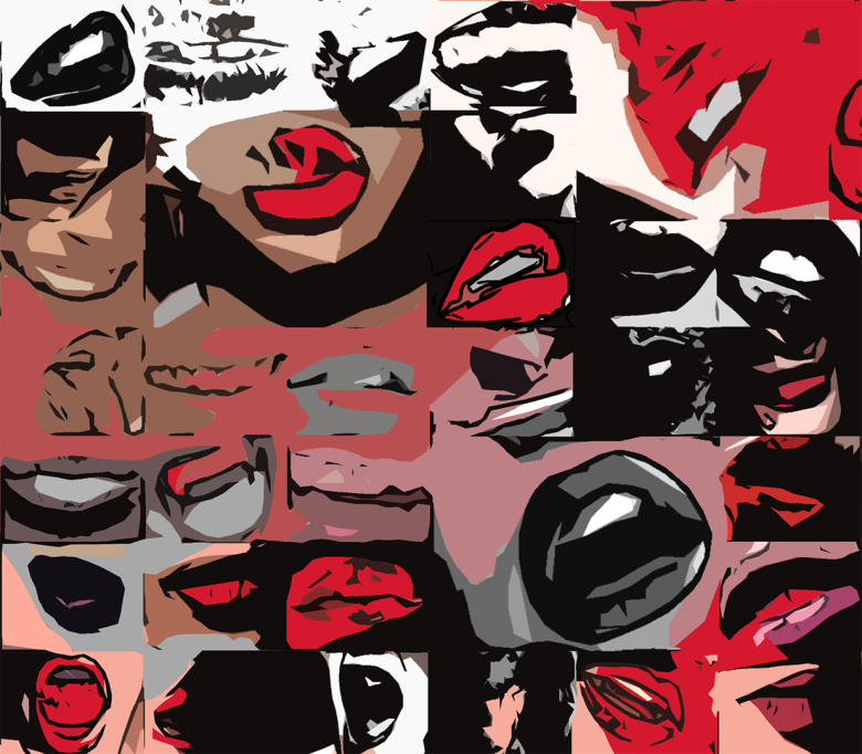 Art fair - zeitgenössische Pop Art Kunst