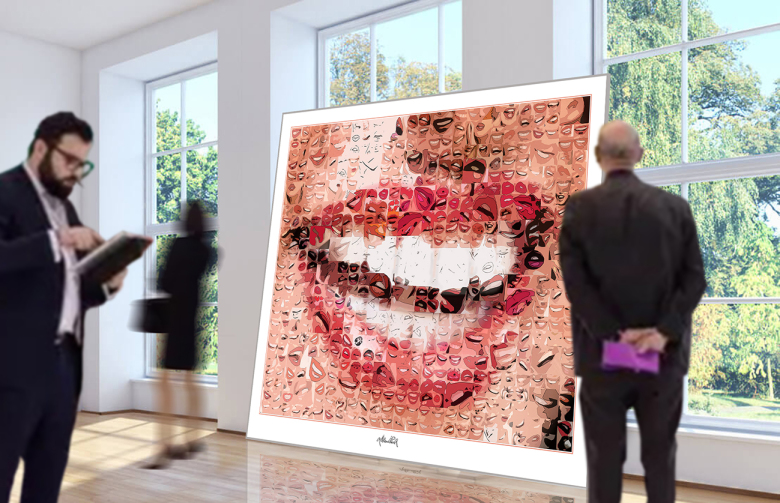 Kunst, perfekt Wandbilder, perfektes Ambiente für Zahnarztpraxen